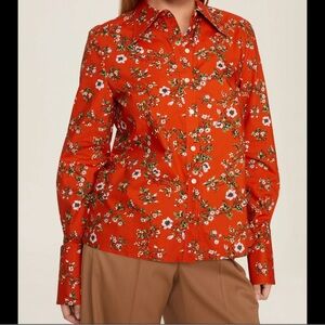 Tory Burch Cotton Poplin Shirt || Large (12)
